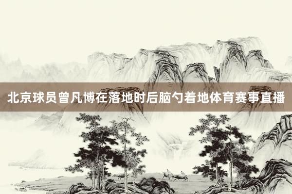 北京球员曾凡博在落地时后脑勺着地体育赛事直播