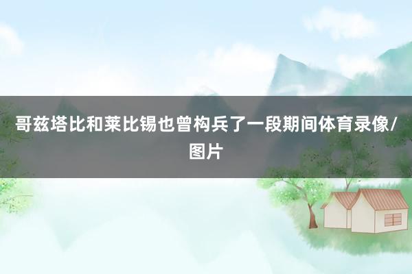 哥兹塔比和莱比锡也曾构兵了一段期间体育录像/图片