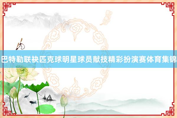 巴特勒联袂匹克球明星球员献技精彩扮演赛体育集锦