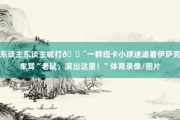 东谈主东谈主喊打😨一群纽卡小球迷追着伊萨克车骂“老鼠，滚出这里！”体育录像/图片
