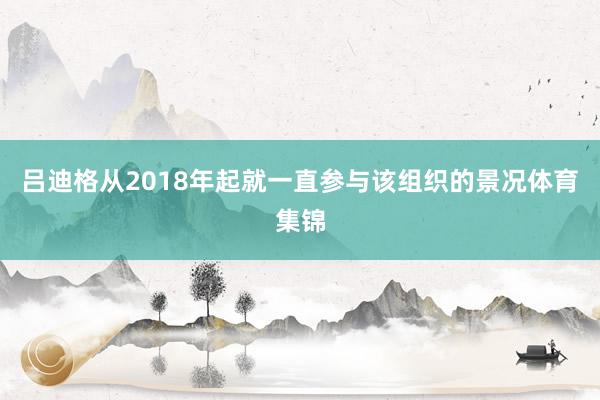 吕迪格从2018年起就一直参与该组织的景况体育集锦